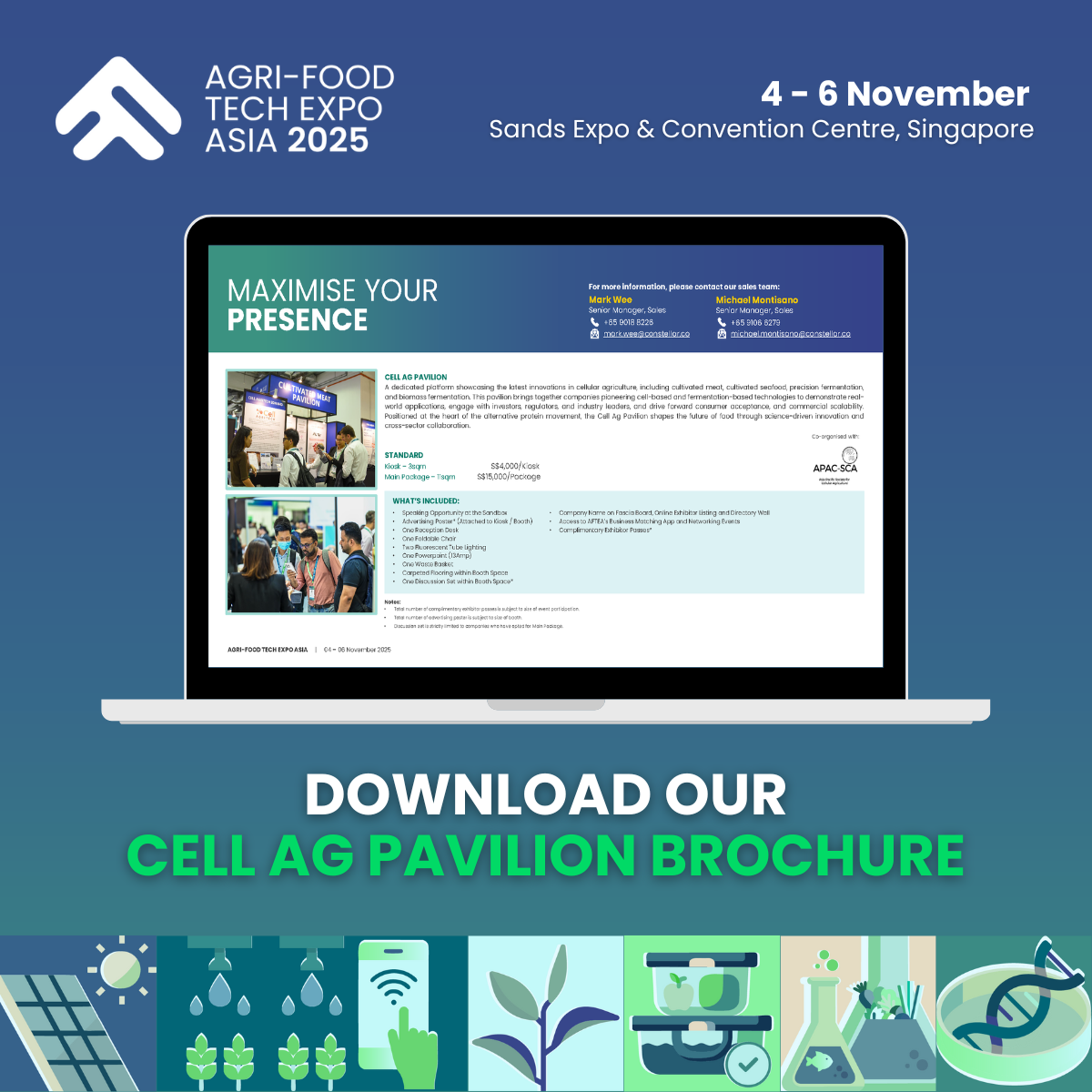 AFTEA General Exhibition - Cell Ag Pavilion